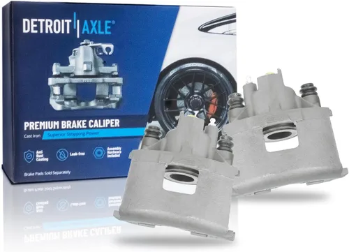 Miniatura 156 de Detroit Axle - Pinza de freno trasera izquierda para Chevrolet Equinox Captiva Sport GMC Terrain Saturn Vue Pontiac Torrent Pinza de freno lateral