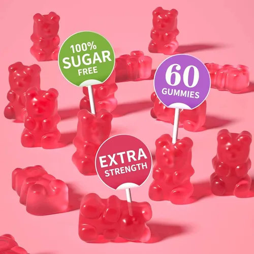 Miniatura 2 de Lofei Gomitas de ácido alfa lipoico de 600 mg con vitamina B1, B6 y B12, sin azúcar, suplemento ALA para energía* y vi*talidad, alta absorción, sin