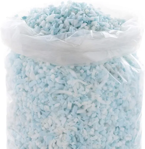 Miniatura 8 de Linenspa Premium Espuma Viscoelástica Triturada - Espuma Artesanal Blanca Premium - Relleno de Reemplazo para Almohadas, Pufs, Sillas, Camas