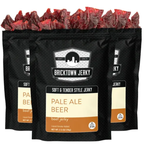 Miniatura 22 de Fajita Soft and Tender Style Best Beef Jerky - Paquete de 3 - Prueba nuestra carne seca de res suave de mejor sabor - 7.5 onzas en total.