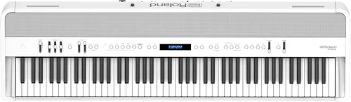 Roland FP-90X | Piano digital portátil insignia de 88 teclas | Sistema inmersivo y potente de 4 altavoces | Tonos acústicos distintivos y modelado