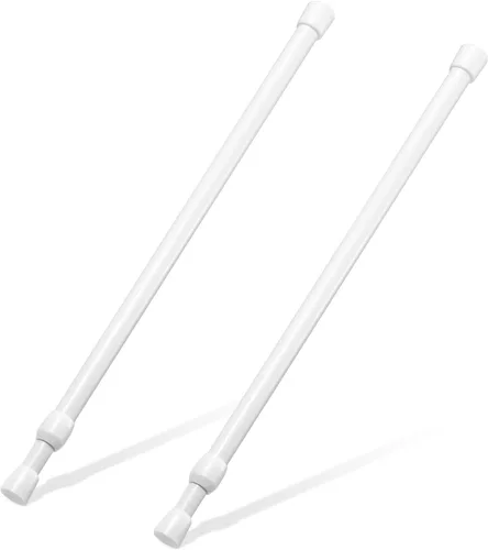 Miniatura 21 de Goowin - Varilla de tensión pequeña de 16 a 28 pulgadas, diámetro de 5/8 pulgadas de diámetro, sin taladrar, varillas de tensión cortas expandibles
