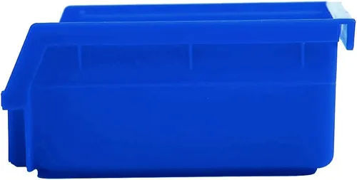 Miniatura 2 de Juego de contenedores de almacenamiento resistentes y panel de acero para colgar, panel laminado de acero para montar en banco, 15 contenedores