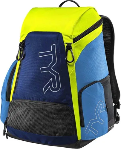 TYR Mochila Alliance unisex para adultos, capacidad de 30 litros, compartimentos húmedos y secos, colores del equipo