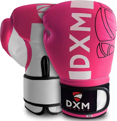 Miniatura 11 de DXM SPORTS Guantes de boxeo para hombres y mujeres, guantes de entrenamiento de boxeo, guantes de kickboxing, guantes de sparring, guantes