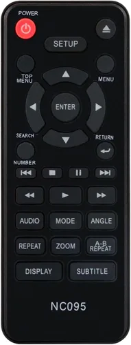 NC095 NC095UL Reemplazo de control remoto para reproductor de DVD Sanyo FWDP105F FWDP175FA FWDP105 FWDP175F FWDP105FA FWDP105FB