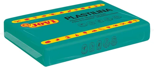 Miniatura 3 de Jovi Arcilla para modelar, 3 libras en total, 4 barras que no se secan, 0.77 libras cada una, plastilina no tóxica y sin gluten (verde oscuro)