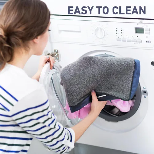 Miniatura 7 de MARUNDA Almohadilla térmica para mascotas al aire libre para perros y gatos – Cama térmica para gatos de espuma viscoelástica 100% impermeable