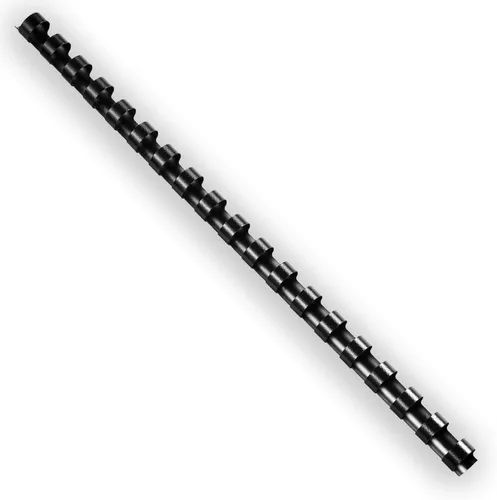 Miniatura 11 de HOUYEE Peine de encuadernación de plástico de 1/2 pulgada, 19 anillos, capacidad de 90 hojas, tamaño carta, espinas de encuadernación de peine negro