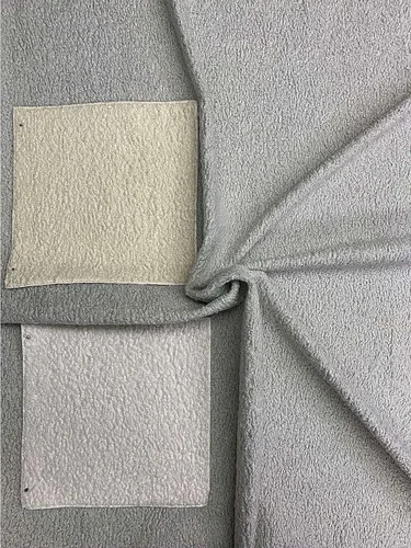 Miniatura 6 de Tela de tapicería Boucle de 0.236 in de piel de oveja de pelo alto con respaldo de gamuza GSM655 (para sofá, sillas, decoración) Vendido por The