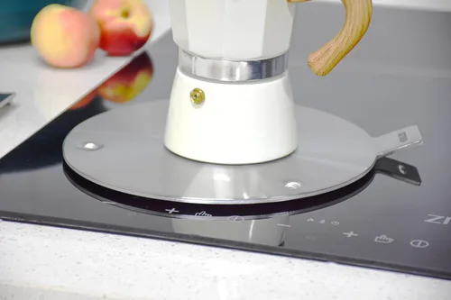 Miniatura 5 de Difusor de calor de 5.5 pulgadas, adaptador de inducción de acero inoxidable con puntos cóncavos para estufa de gas eléctrica, placa de inducción