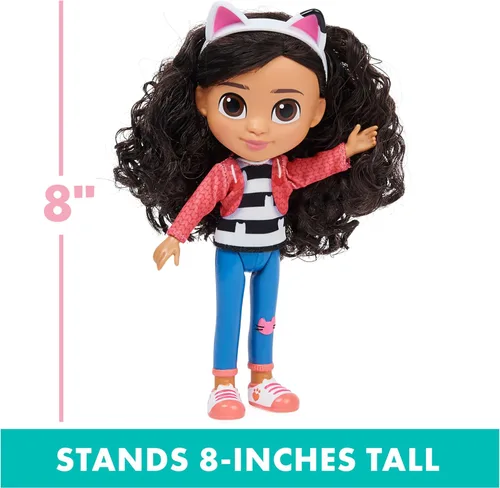 Miniatura 14 de Gabby's Dollhouse - Muñeca Gabby Girl de 8.0 pulgadas, juguetes para niños a partir de 3 años