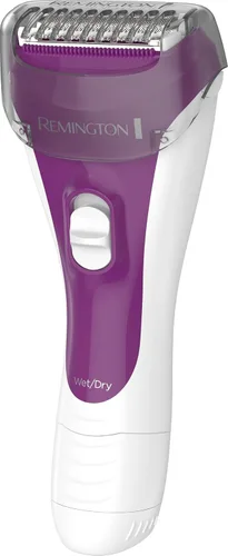 Miniatura 2 de Remington Afeitadora eléctrica suave y sedosa para mujer, afeitadora de papel de aluminio de 3 cuchillas y recortadora de bikini, afeitada en húmedo