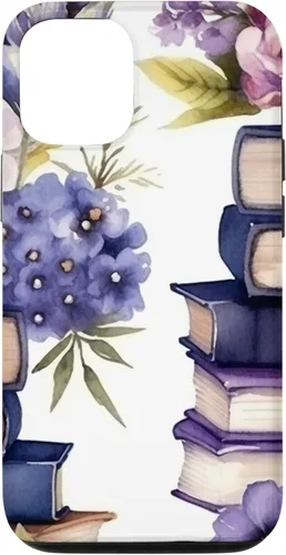 Miniatura 27 de Funda para iPhone 12 Pro Max Book Lover Purple Flower
