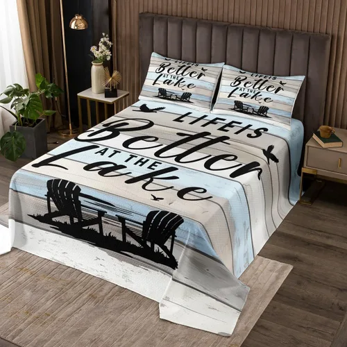 Miniatura 11 de Castle Fairy Football Bedspread Twin Size Bedding for Kids Teens Bedroom Kids Soccer Sports Theme Decor Coverlet Set Dark Blue Ball Gaming Quilt Set