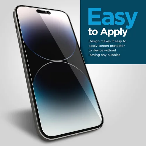 Miniatura 6 de Case-Mate Protector de pantalla para iPhone 14 Pro Max de 6.7 pulgadas, vidrio templado antiarañazos con protección contra roturas, película