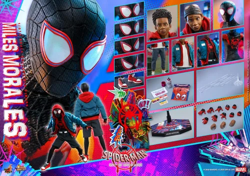 Miniatura 8 de Spider-Man Into the Spider-Verse Escala 1/6 Miles Morales