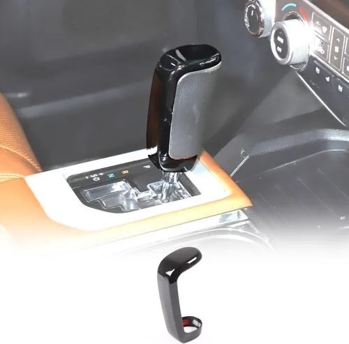 Miniatura 8 de Cubierta de la cabeza de la palanca de cambios de la consola central para Toyota Tundra 2014-2021 accesorios de coche (azul)