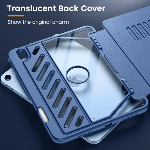 Miniatura 8 de MoKo Funda para iPad (A16) 11ª Generación de 11 pulgadas 2025/iPad 10ª Generación de 10.9 pulgadas 2022 con Soporte para Lápiz