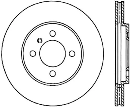 Miniatura 8 de Rear Disc Brake Rotor for Mazda 626 1993-1997#4Zf 1997 1996 1995 1994 1993