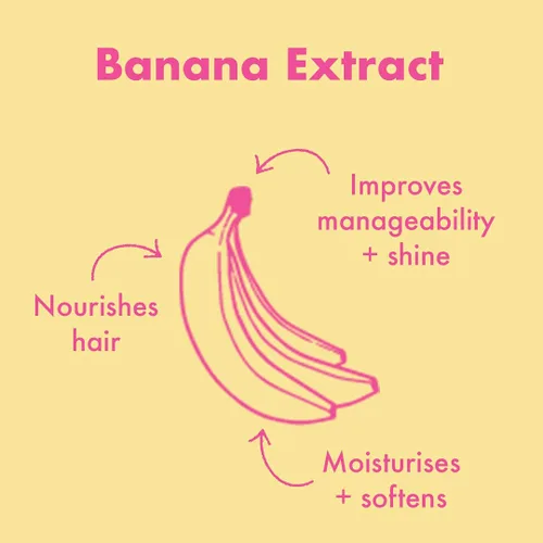 Miniatura 6 de Umberto Giannini Acondicionador nutritivo de mantequilla de plátano, fórmula hidratante vegana y libre de crueldad para cabello seco, texturizado