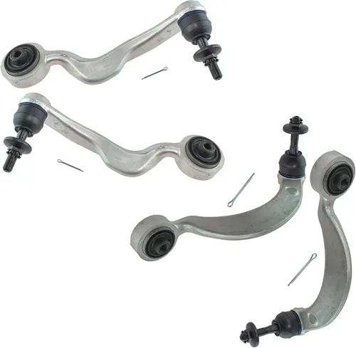 Miniatura 42 de TRQ Brazo de control delantero superior e inferior con rótula juego de 4 piezas compatible con Land Rover Range Rover 2003-2012