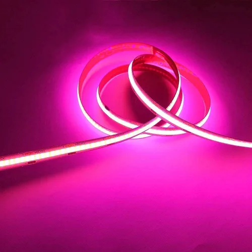 Miniatura 5 de Tira de luz LED flexible COB de 16.4FT/5M DC12V/24V 528leds/m Cinta flexible (12V, azul)