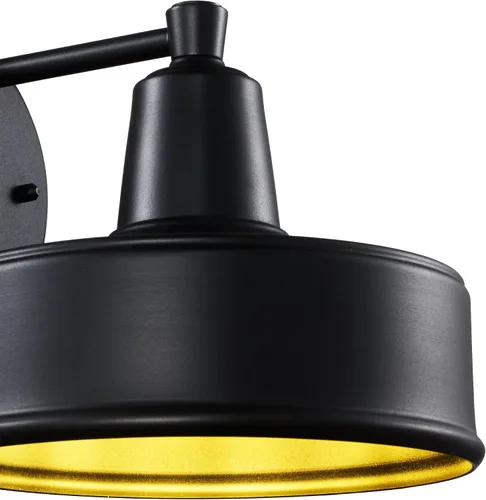 Miniatura 8 de Trans Globe Imports Linterna de granero al aire libre negra (51321 BK)