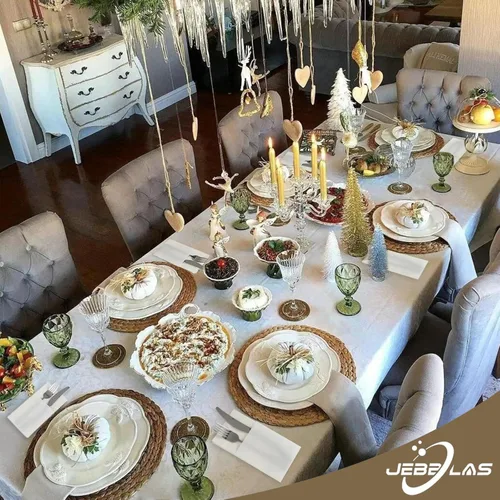 Miniatura 8 de JEBBLAS Servilletas desechables tipo tela, bolsillo integrado para cubiertos, para bodas, fiestas, lino y servilleta blanca, preplegada para Paquete