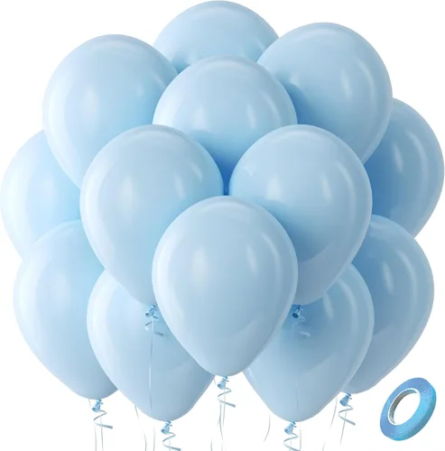 Miniatura 121 de Bezente - Globos de 12 pulgadas de látex con confeti para bodas, graduaciones, despedidas de soltera y cumpleaños, aptos para helio, dorado, 60