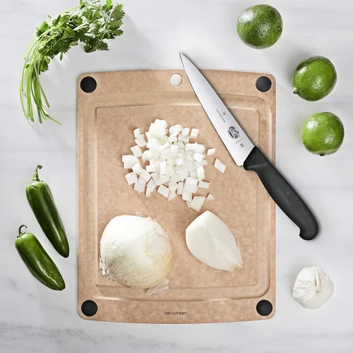 Miniatura 4 de Cuchillo de chef Victorinox, cuchillo pequeño de 5 pulgadas con mango de Fibrox, cuchillo de chef, 6 pulgadas, Negro