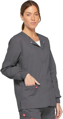 Miniatura 7 de Dickies - Chaqueta médica de calentamiento frontal para mujer