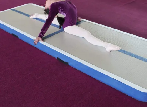 Miniatura 5 de Piso inflable del aire del entrenamiento de la estera del gimnasio de la pista