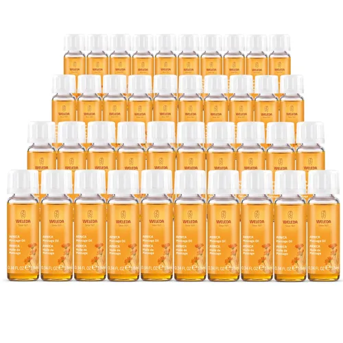 Miniatura 12 de Weleda Aceite de masaje muscular de árnica, 3.4 onzas líquidas, aceite de masaje rico en plantas con aceites de abedul, girasol y oliva