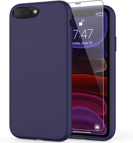 Miniatura 74 de bemal Funda para iPhone 14 Pro con protector de pantalla, silicona líquida de ajuste delgado, forro de microfibra suave, diseñada para mujeres