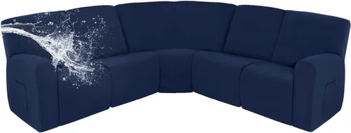 Miniatura 24 de Easy-Going - Funda 100% impermeable para sofá reclinable, fundas de sofá elásticas para sofás reclinables, funda de sofá seccional extra grande