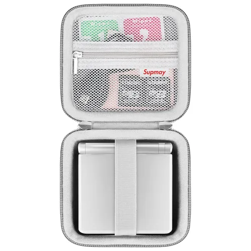 Miniatura 8 de Supmay Estuche rígido de transporte para RG34XXSP/RG35XXSP Retro Handheld Game Console/Game Boy Advance SP, soporte de almacenamiento de viaje