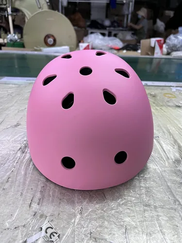 Miniatura 7 de Casco ajustable para niños con rodilleras, coderas y muñequeras - Cascos de bicicleta para niños pequeños de 3-5, 5-8, 8-14 años - Perfecto para Rosa