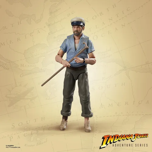 Miniatura 4 de Indiana Jones and The Dial of Destiny Adventure Series - Figura de acción Renaldo, figuras de acción de 6 pulgadas, juguetes para niños a partir