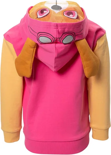 Miniatura 6 de Paw Patrol Rubble Chase Skye Fleece Zip Up Pullover Hoodie Toddler to Little Kid