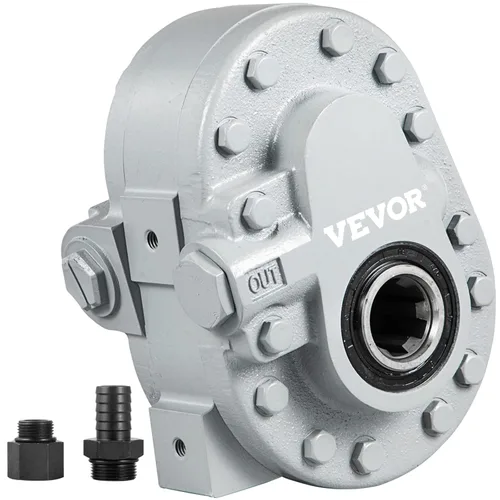 Bomba hidráulica Bestauto 16.6GPM Motor hidráulico 540RPM Divisor de troncos 2500PSI Bomba hidráulica divisor de troncos SAE 12 Puerto de salida