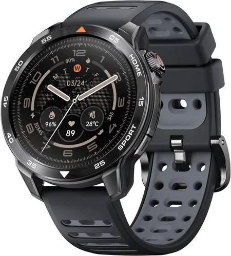 mibro GS Pro2 - Reloj para correr con GPS de doble banda, planes de entrenamiento incorporados, AMOLED de 1.43 pulgadas, batería de 20 días y más de