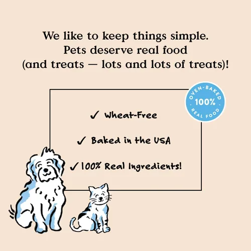 Miniatura 4 de Bocce's Bakery Bac'n Nutty - Golosinas suaves y masticables para perros, sin trigo con sabor a mantequilla de maní y tocino, galletas naturales