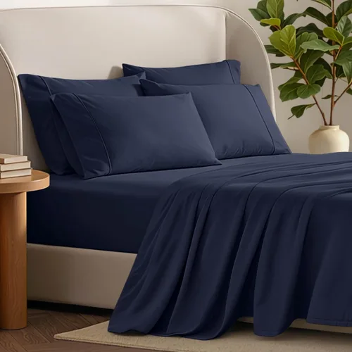 Miniatura 152 de Bare Home Hotel Luxury - Juego de sábanas tamaño individual, extra suave, 4 piezas, bolsillos profundos, ajuste fácil, refrescante y transpirable