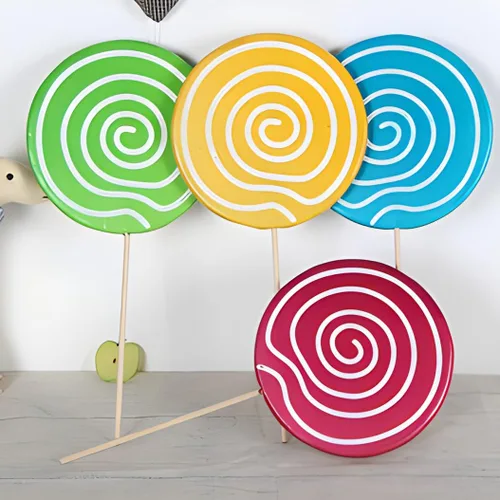 Miniatura 4 de Crafare Círculos de espuma de 6 x 6 x 1 pulgadas para manualidades, paquete de 7 discos redondos de poliestireno de 1 pulgada de grosor