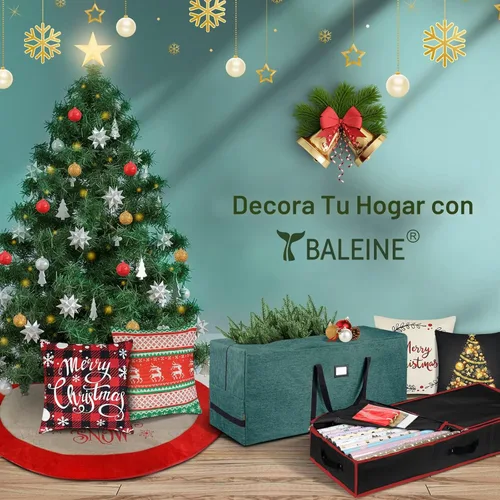 Miniatura 7 de BALEINE Organizador de almacenamiento de papel de regalo, 40 pulgadas, tela Oxford 600D duradera, bolsa de almacenamiento con particiones flexibles