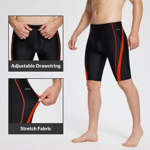 Miniatura 3 de BALEAF Men's Swimsuit Swim Jammers Athletic Training Swimwear Durable Team Lap Swimming Racing Competition