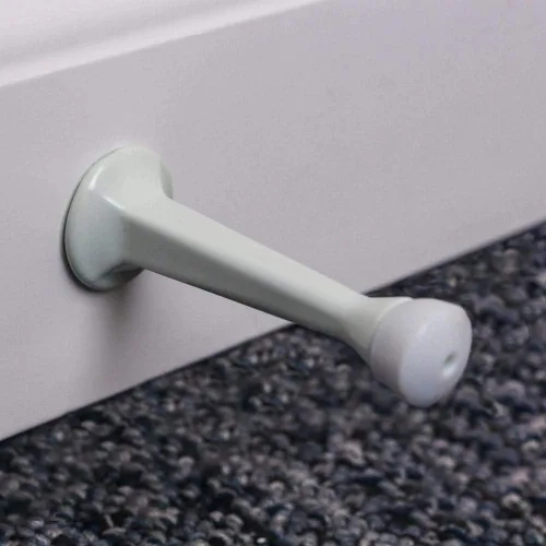 Miniatura 2 de Liberty Tope Premium para Puerta de Metal, Sólido y Rígido, Tope para Puerta Cepillo de 3 Pulgadas (Blanco Sólido, Paquete de 96)