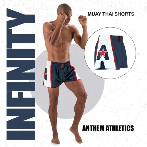 Miniatura 67 de Anthem Athletics Pantalones cortos de Muay Thai para hombre, pantalones cortos de Muay Thai para mujer - Kickboxing Short Boxing Trunks 5050 Classic