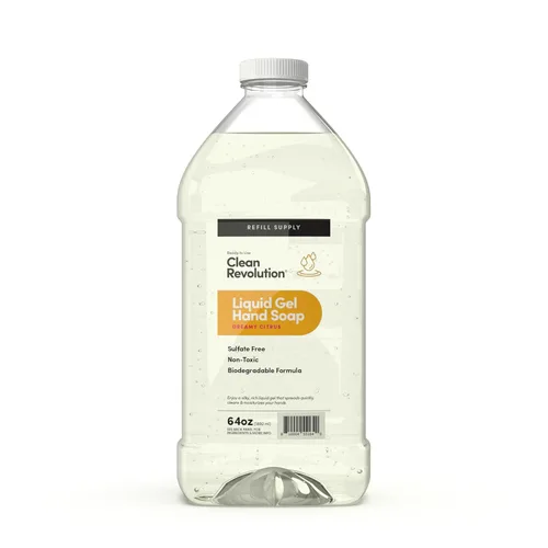 Miniatura 27 de Clean Revolution Jabón de manos en gel líquido, líquido sedoso rico, espuma rápida, enjuague rápido, contiene aceites esenciales reales